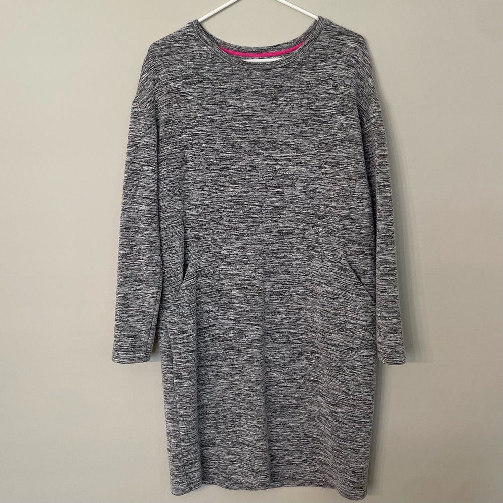 Joules Gray Heather Long Sleeve Dress size 6